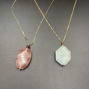 Blue Lace Agate Pendant